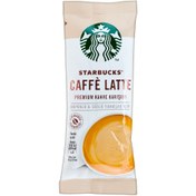 تصویر قهوه فوری استارباکس طعم Caffe Latte ا Starbucks Caffe Latte Granül Kahve Starbucks Caffe Latte Granül Kahve