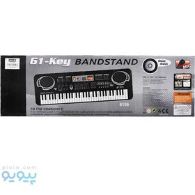 تصویر پیانو اسباب بازی 61 کلید BANDSTAND آیتم 6106 