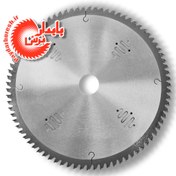 تصویر تیغه الماسه آلومینیوم بر قطر ۲۵۰ میلی متر ۸۰ دندانه چینی مدل PD065 