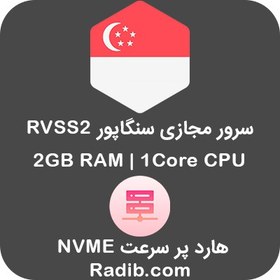 تصویر سرور مجازی NVME سنگاپور - پلن RVSS2 