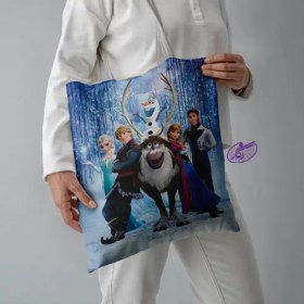 تصویر ساک خرید طرح فروزن 