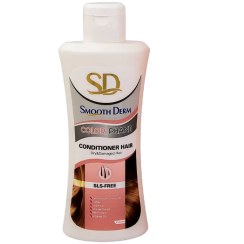 تصویر نرم کننده مو خشک و وز اسموت درم Smooth Derm Hair Conditioner For Dry And Damaged Hair