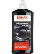 تصویر پولیش و واکس مشکی 500 میلی لیتری سوناکس مدل Sonax Polish & Wax Color Black 500ml 