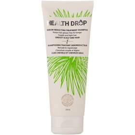 تصویر شامپو موی چرب هلث دراپ Health Drop Sebum Reducting Treatment Shampoo For Greasy Scaly And Hair