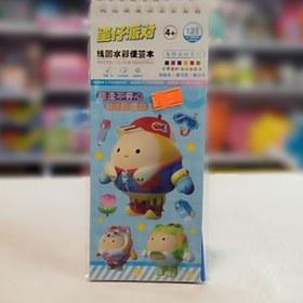 تصویر نقاشی آبرنگی فانتزی 