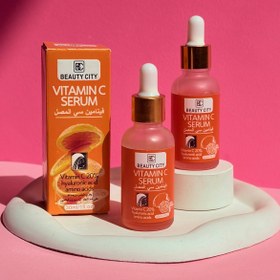 تصویر سرم ویتامین C، هیالورونیک اسید و آمینو اسید بیوتی سیتی BEAUTY CITY Vitamin C Serum (Vitamin C 20%, Hyaluronic Acid, Amino Acids)