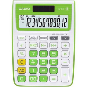 تصویر ماشین حساب مدل MJ-12VC کاسیو ا Casio MJ-12VC calculator Casio MJ-12VC calculator
