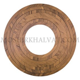 تصویر حلقه چوبی تزیینی 