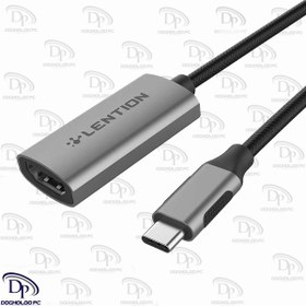 تصویر مبدل USB-C به HDMI لنشن مدل CU607H 