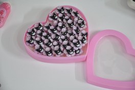 تصویر انگشتر دخترانه مدل کرومی کیوت 