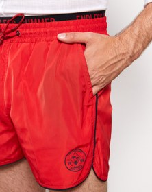 تصویر خرید اینترنتی مایو مردانه قرمز السی وایکیکی S2H891Z8 Kısa Boy Baskılı Erkek Deniz Şortu