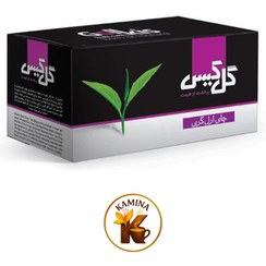 تصویر چای تی بگ ارل گری 25 عددی گل کیس 