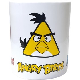 تصویر ماگ طرح angry birds فانتزی | خرید ماگ پرندگان خشمگین زیبا و با کیفیت 