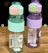 تصویر بطری آب دور سیلکونی یونیک 