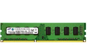 تصویر رم کامپیوتر DDR3 1333 مگاهرتز CL11 سامسونگ مدل 1066 ظرفیت 4 گیگابایت با 2 سال گارانتی 
