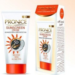 تصویر کرم ضدآفتاب خاویار پرونایس SPF50 بژ طبیعی 50mL 