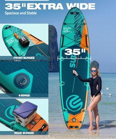 تصویر پدل برد Aruba Blue برند E-SUP 