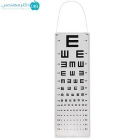 تصویر چارت بینایی E E-CHARTS