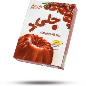 تصویر پودر ژله دراژه زغال اخته 100 گرمی 