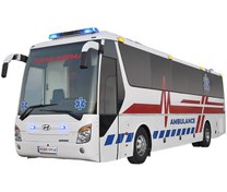 تصویر اتوبوس آمبولانس هیوندای، شناسایی و نگهداری – دانلود 