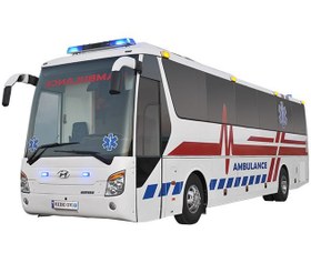 تصویر اتوبوس آمبولانس هیوندای، شناسایی و نگهداری – دانلود 