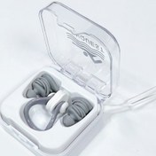 تصویر دماغ گیر و گوش گیر شنا سیلیکونی با بند دور گوش کانکوئست ( Qonquest ) طوسی 