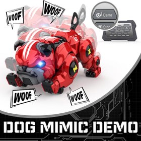 تصویر ربات اسباب بازی کنترلی سگ بولداگ Bulldog Robot 