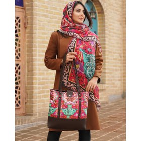 تصویر ست کیف و شال زنانه ارکیده کد 07 Orkideh Women Bag and Shawl Set Code 07