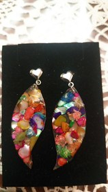 تصویر گوشواره رنگی 