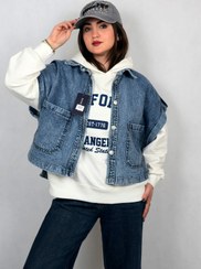 تصویر وست جین - آبی آسمانی 