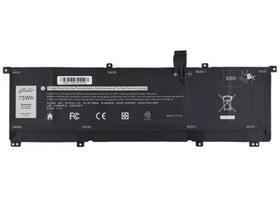 تصویر باتری لپ تاپ دل Battery Laptop Dell XPS 15 9575_8N0T7 