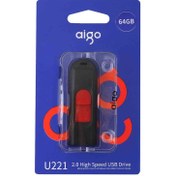 تصویر فلش مموری Aigo U221 ظرفیت 64 گیگابایت USB2.0 