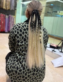 تصویر کش مو بافت دردلاک 