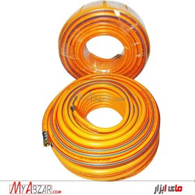 تصویر شلنگ سمپاش روکوفلکس 3 لایه سایز 8/5 (حلقه 50 یاردی) ROCOFLEX spray hose 3 layer (50 yards)