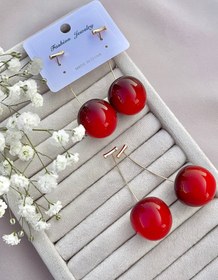 تصویر گوشواره گیلاسی 