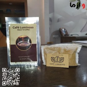 تصویر کافی بگ بسته های 10 گرمی در کیسه های متالایز 100 عددی مخصوص هورکا 