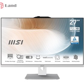 تصویر سيستم all in one مدل msi Modern am272P سايز 27 اينچ 