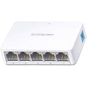 تصویر سوئیچ شبکه مرکوسیس ۵ پورت 