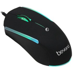 تصویر موس چراغ دار بیاند مدل BM-3676 RGB ا Beyond BM-3676 RGB USB Mouse Beyond BM-3676 RGB USB Mouse