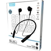 تصویر هندزفری بلوتوثی ولف مدل Wolf-60 بی سیم با نویز کنسلینگ 