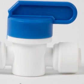 تصویر شیر رابط پلاستیکی تصفیه آب چینی Chinese water purifier plastic connection valve