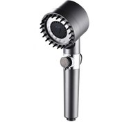 تصویر سردوش حمام ۴ حالته سیلیکونی افزایش فشار آب 