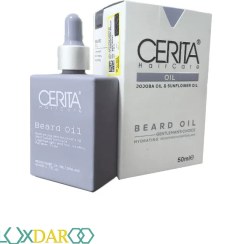 تصویر روغن ریش حجم 50 میلی لیتر سریتا Cerita Beard Oil 50ml