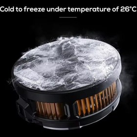 تصویر فن خنک کننده رادیاتوری مگنتیک گوشی موبایل ممو مدل CX07 Cx 07 memo fan