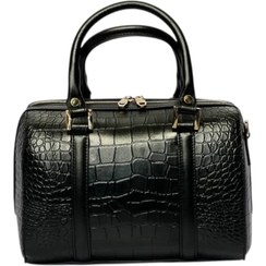 تصویر کیف چرم زنانه صندوقی 