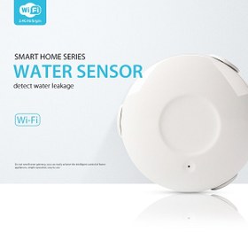 تصویر سنسور هوشمند نشت آب وای فای WiFi Smart water leak sensor 