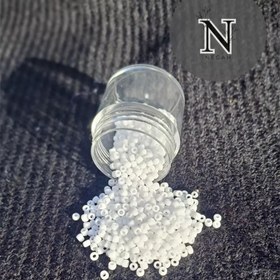 تصویر منجوق ژاپنی رنگ سفید 