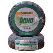 تصویر کابل برق افشان سیمیا سایز ۶×۲ با روکش PVC 