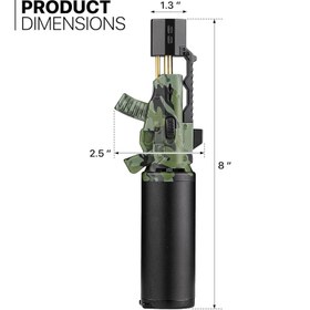 تصویر فندک تفنگی اتمی 
