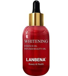 تصویر سرم سفید کننده صورت لانبنا Lanbena مدل Essential Oil Whitening حاوی روغن های گیاهی 15ml 